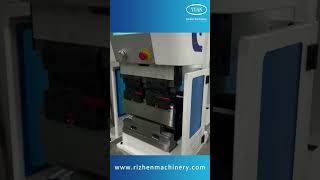 Test Pure Electric Servo Brake Press 6 Ton#minipress #minipressbrake #mini