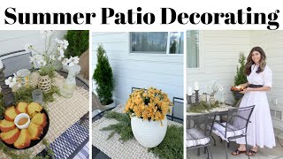 Summer Decorating Ideas / Creating an Outdoor Entertaining Area / Shop & Decorate With Me 2023