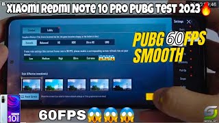 OMG 😱 Xiaomi Redmi Note 10 Pro 60 FPS Test Game PUBG MOBILE 2023 | Redmi Note 10 Pro BGMI Test🔥