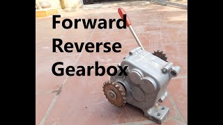 Reverse gearbox running sprocket - Forward, Reverse, Gearbox