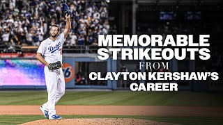 Memorable Strikeouts from Clayton Kershaw's Career