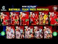 HOW TO TRAIN PORTUGAL NATIONAL TEAM PACK | TRAINING GUIDE | MAX RATING | EFOOTBALL 24 MOBILE