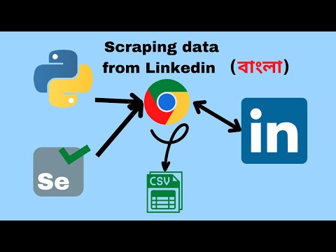 FULL Python Web Scraping Extract data from LinkedIn with Selenium. In #2023