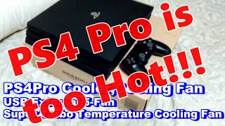 【 PS4 Pro Cooler Review 】Cool the PS4! Will this help us?