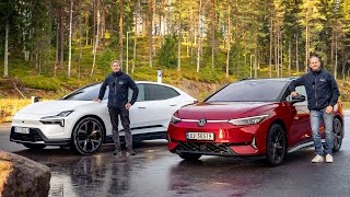 Duelltest - Volkswagen ID. 7 GTX Tourer vs. Polestar 4 Long range