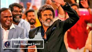 Vaadi En Thanga Sela | 🎧 Bass Boosted Tamil 🎧 | Kaala | Rajinikanth