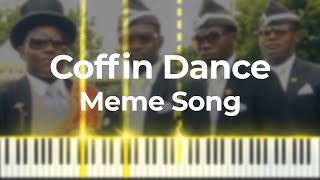 Coffin Dance Meme Song Piano Cover + [MIDI]