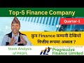 Top-5 Finance companies #q1_report_2081_82/Fundamental मा कुन कम्पनीको देखियो Strong ? Raju Paudel