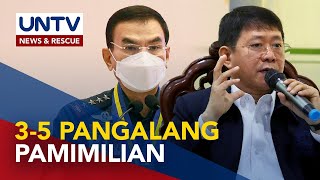 3-5 Pangalan isusumite ng DILG na susunod na PNP chief