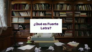 Editorial Fuerte Letra | Qué hacemos