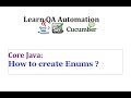 How to create Enums in Java with Examples
