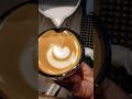 Simple Tulip Latte Art Tutorial Coffee☕ #coffee #simple #latteart #tutorial #shorts