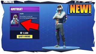 new abstrakt skin in fortnite shop fortnite battle royale - fortnite abstrakt skin coming back