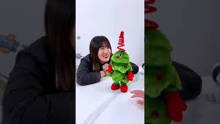 KIBTOY Sing and Dance Christmas Tree Plush Stuffed Electric Toys Christmas Gift for Kids