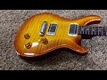 prs custom 22 10 top custom ordered stop tail piece and rosewood neck