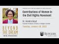 Beyond the Dream: Women in Civil Rights