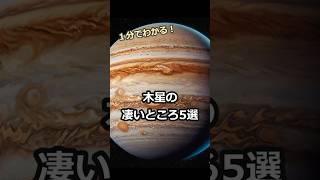 速すぎて唖然...！木星の凄いところ５選！#雑学 #自然  #shorts