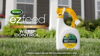 How To Use Scotts® EZ Feed™ Plus Weed Control