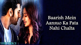 Baarish (Lyrics)Song | Sonu Kakkar, Tony Kakkar | Sad Song | Yhb Lyrics