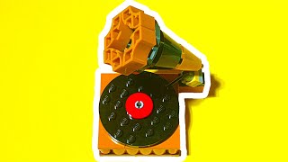 Making Gramophone from Lego Classic 11717