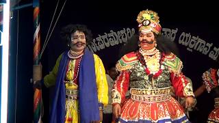 Yakshagana Tulu -- Banatha bangar - 8 - Navooru Gangadhara shetty - Sundara bangady hasya