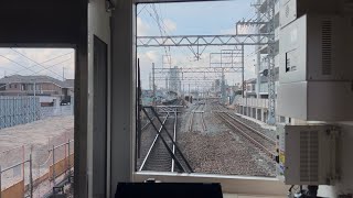 2025年2月23日 石津川駅→羽衣駅　南海本線　高架化工事