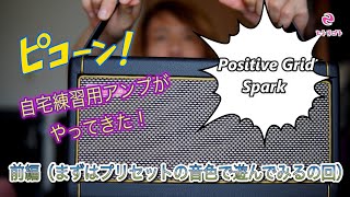 Positive Grid Sparkで遊ぼう！ 前編（プリセットの音色で遊ぶの回）