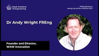 New Fellows 2023, Dr Andy Wright FREng