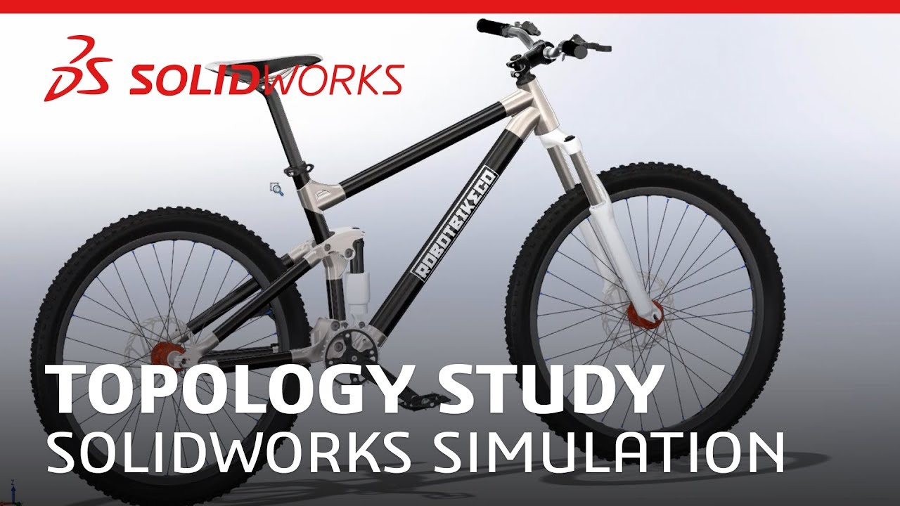 Solidworks Simulation Topology Study Youtube