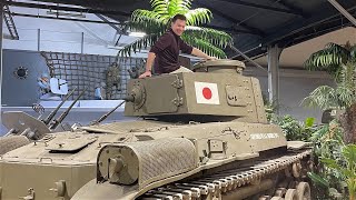Inside the Chi Ha Kai! - WW2 Japanese Tank