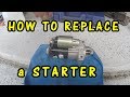 HOW TO REPLACE STARTER 2002 5.3L Vortec CHEVY Avalanche | Suburban | Tahoe | Silverado | Yukon