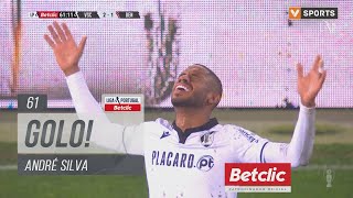 Golo André Silva: Vitória SC (2)-1 Benfica (Liga 23/24 #21)
