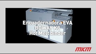 Boway K8 — Encoladora Hot Melt