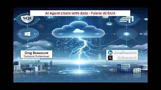 Microsoft Fabric AI Skill Example - AI Agent that Chats with your Data