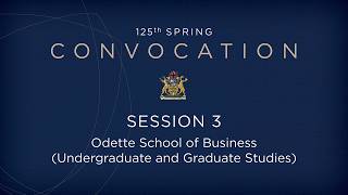 Spring Convocation 2026 - Session 3