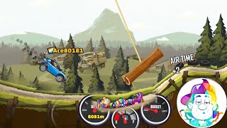 Hill Climb Racing 2 - Ride In Forest 6090 Meter Mobile Gameplay #11