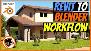 REVIT + BLENDER: create a SINGLE-FAMILY HOUSE