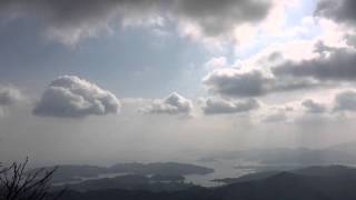 SAIKI CITY「 View from Mt.Syakuma-san」best 100 view of Oita／大分県佐伯市「尺間山の眺め」大分百景