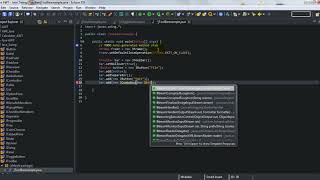 28. JToolBar Java Swing Tutorial without voice