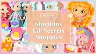 ✨SHOWCASE✨ Shopkins Lil' Secrets: Donatina, Jessicake, Sia Shell, Tia Tigerlily, Marsha Mello