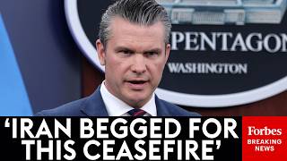 BREAKING NEWS: Hegseth, Caine Hold Pentagon Press Briefing After U.S. & Iran Agree To Ceasefire