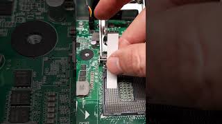 Index Card Trick to Straighten Bent Cpu Socket Pins 🔍 🧐