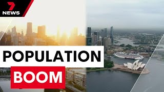Melbourne’s population takes off to become Australia’s biggest city | 7 News Australia