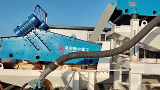 Silica sand washing plant 30tph capacity