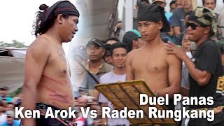 Terheboh... di Final Pertandingan Peresean Masbagik Ken Arok Vs Raden Rungkang