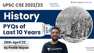 2011 - 2021 Previous Years History PYQs by Pratik Nayak | Crack UPSC CSE/IAS 2022