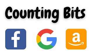 counting bits | counting bits leetcode python | counting bits leetcode | leetcode 338