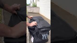 Wilson Coaches Ball Bucket Roller Bag Review from Headbanger Sports