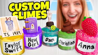 I Made My Friends Custom Slimes!