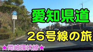 【愛知県道】愛知県道26号線の旅ー岡崎環状線ー